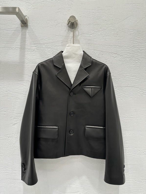 Leather jacket at style retro