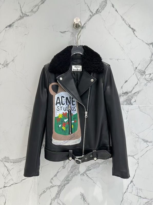 Leather jacket women's