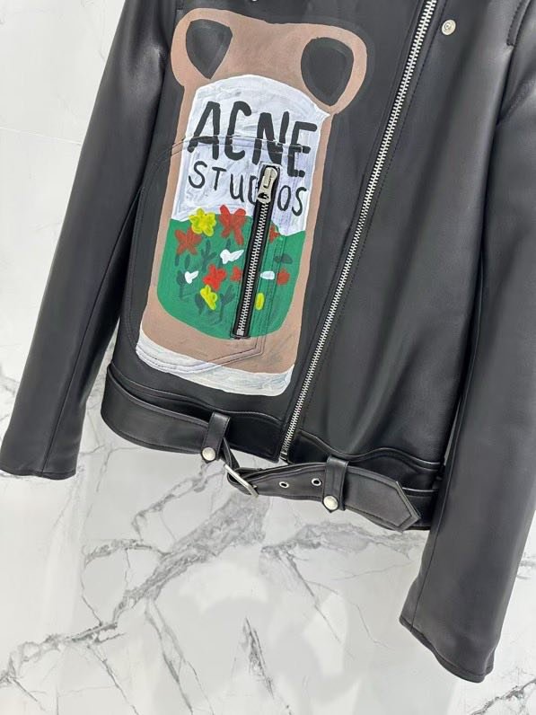 Leather jacket women's фото 2