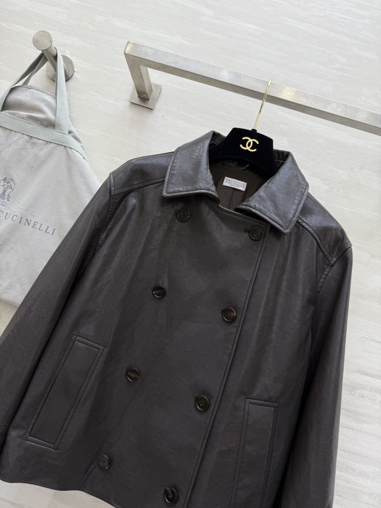 Кожаная куртка женская фото 4