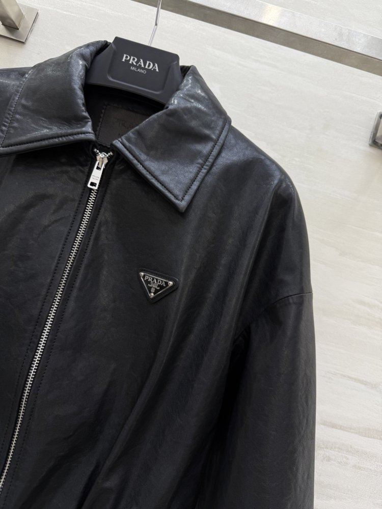 Кожаная куртка женская фото 5