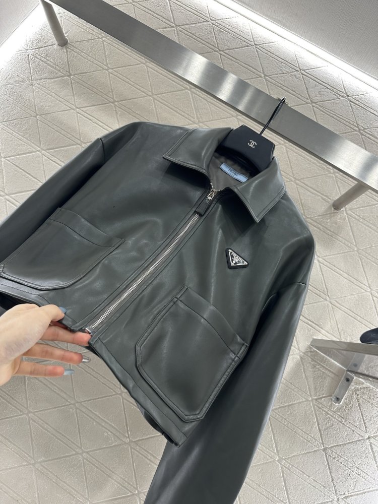 Кожаная куртка женская фото 6