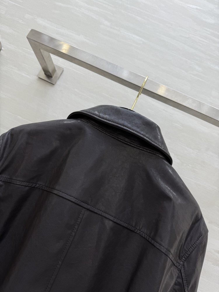 Кожаная куртка женская фото 6