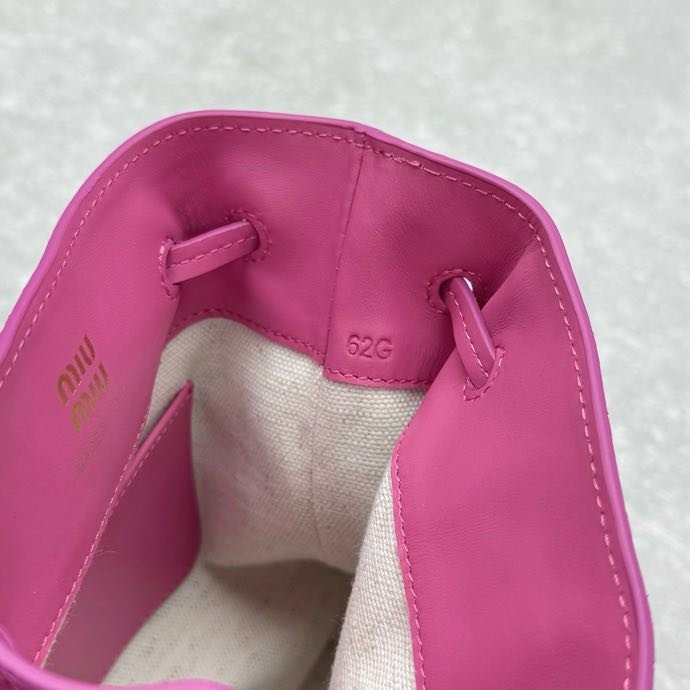 Leather mini a bag bucket фото 4