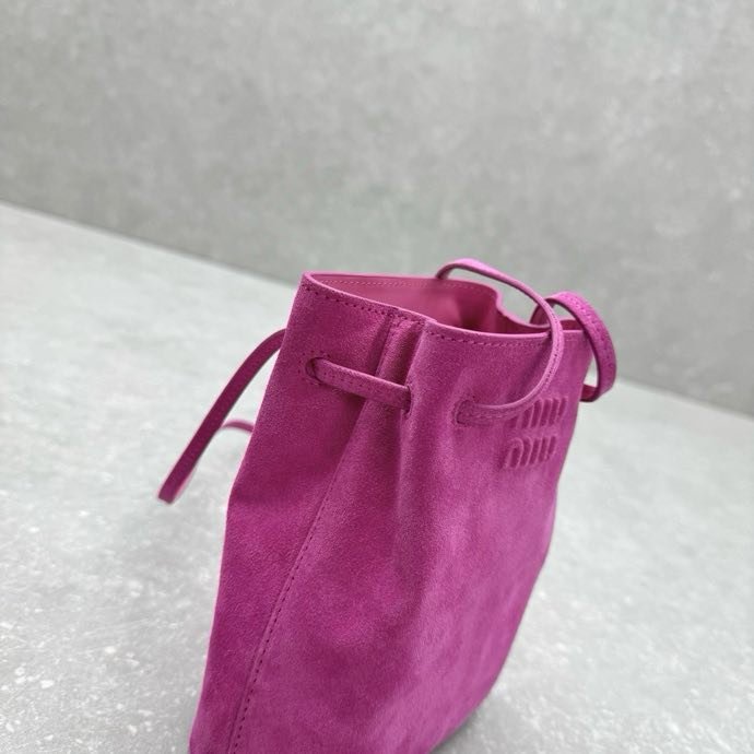 Leather mini a bag bucket фото 6