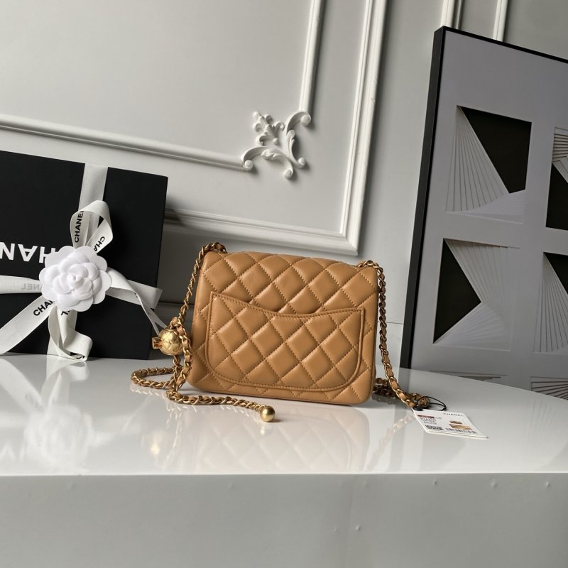 Кожаная мини сумочка Chanel CF 17 см AS1786 фото 2