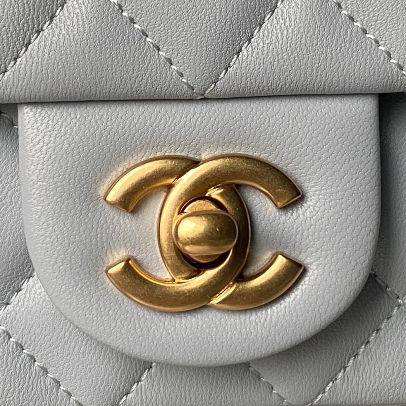 Кожаная мини сумочка Chanel CF 17 см AS1786 фото 3