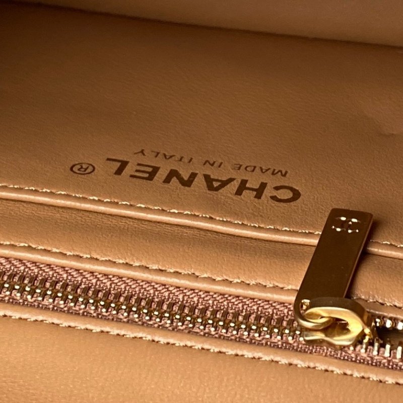 Кожаная мини сумочка Chanel CF 17 см AS1786 фото 8