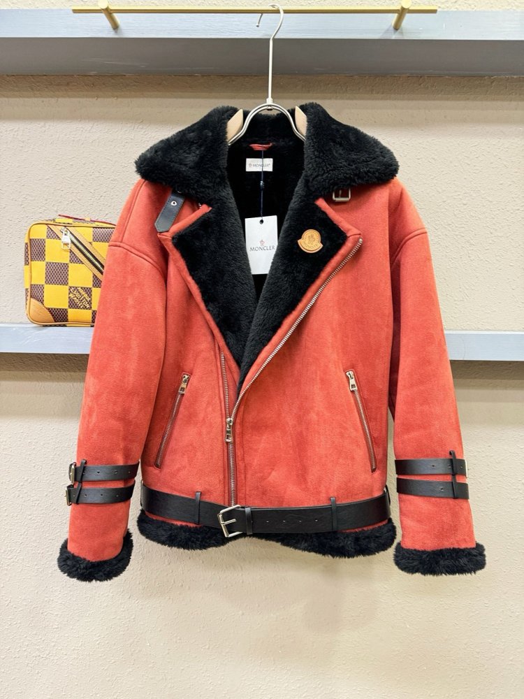 Кожаная мужская дубленка