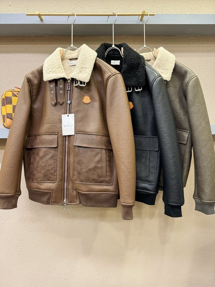 Кожаная мужская дубленка фото 2