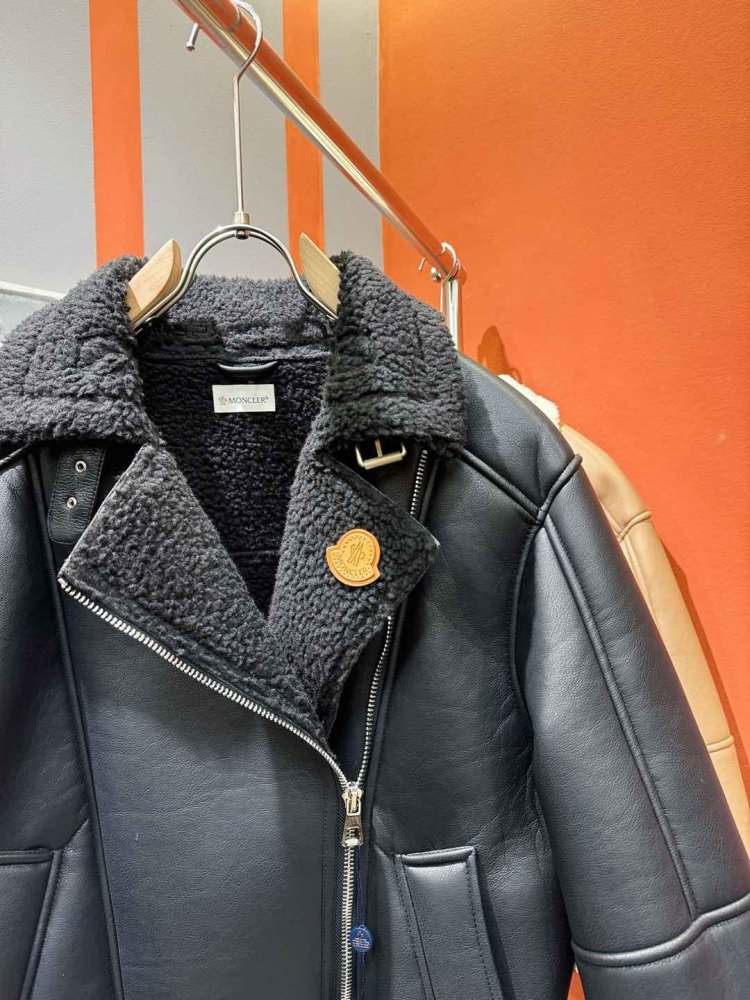 Кожаная мужская дубленка фото 3