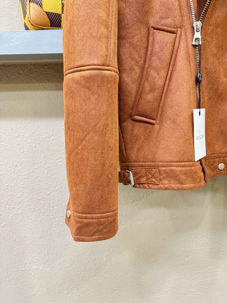 Кожаная мужская дубленка фото 6