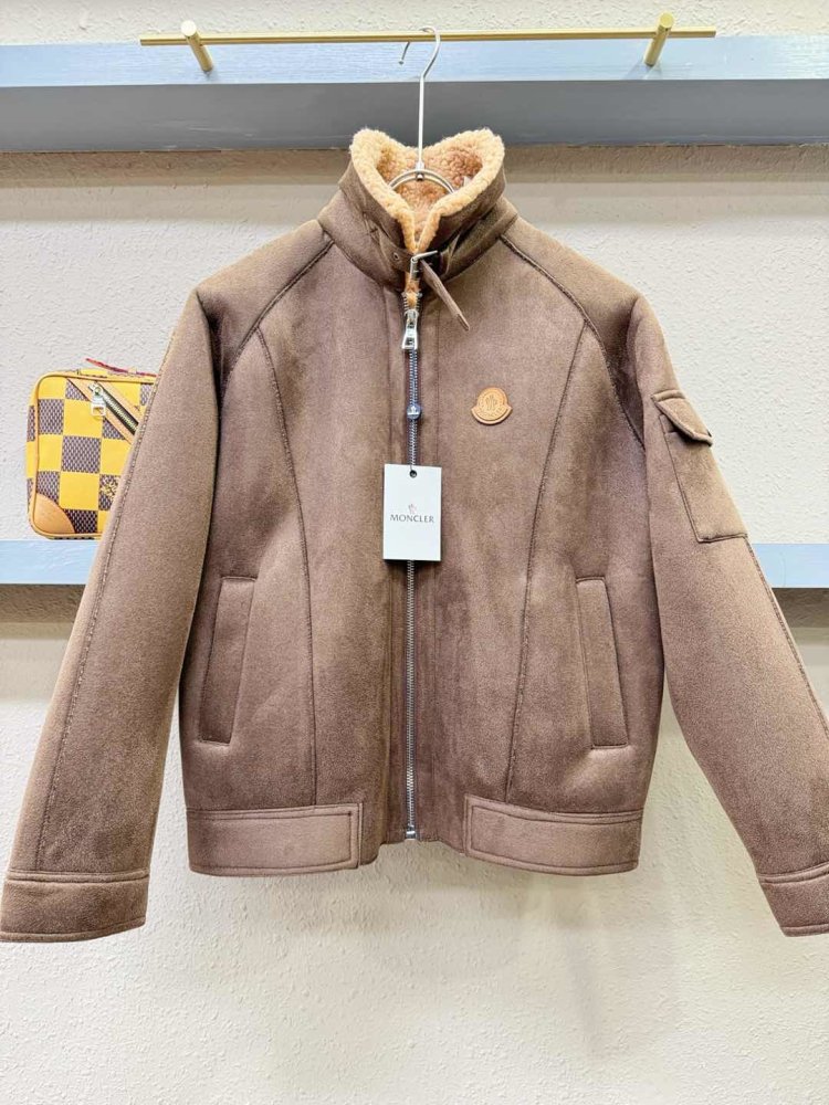 Кожаная мужская дубленка фото 7