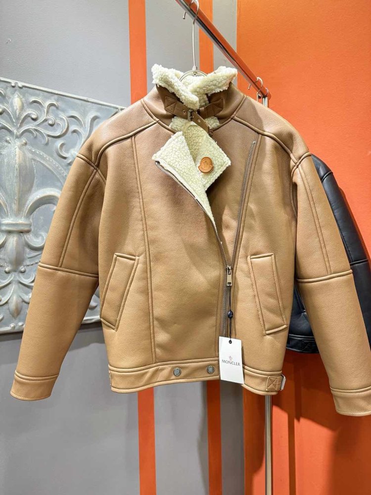 Кожаная мужская дубленка фото 8