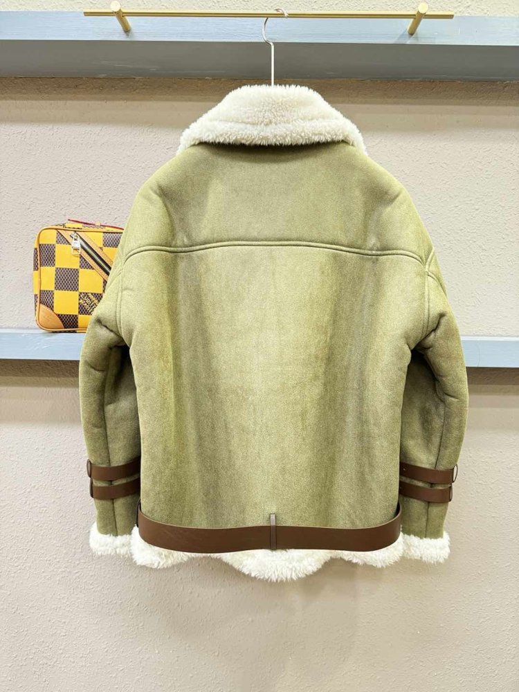 Кожаная мужская дубленка фото 9