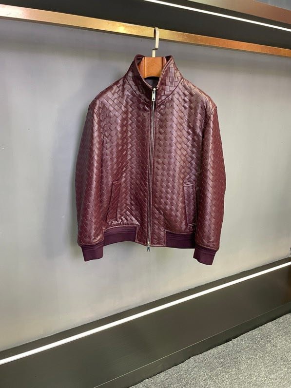 Leather men's jacket