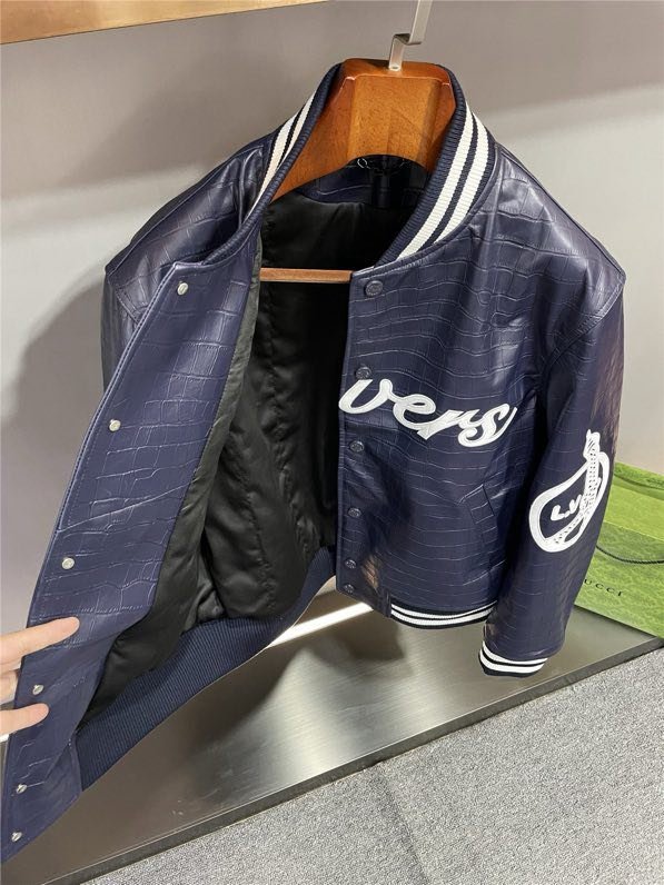 Кожаная мужская куртка фото 2