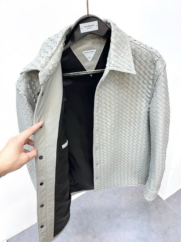 Шкіряна чоловіча куртка фото 3