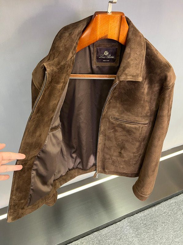 Кожаная мужская куртка фото 3