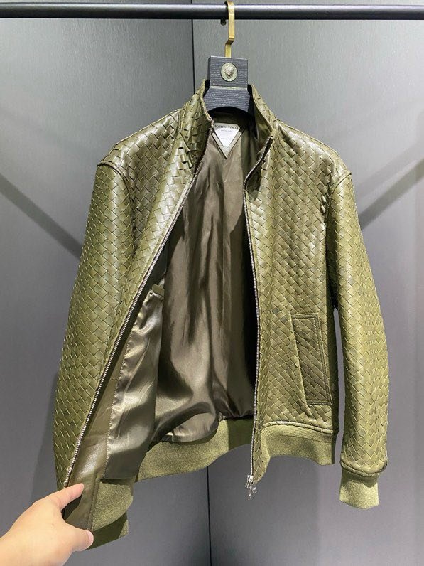 Шкіряна чоловіча куртка фото 6