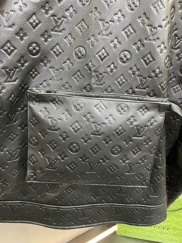 Кожаная мужская куртка фото 7