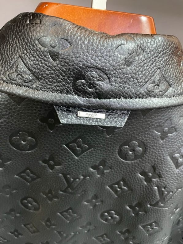 Кожаная мужская куртка фото 8