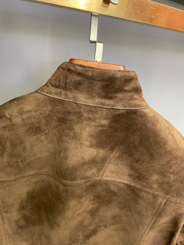 Кожаная мужская куртка фото 8