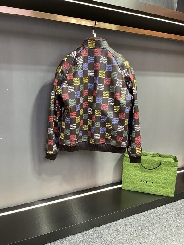 Кожаная мужская куртка фото 8