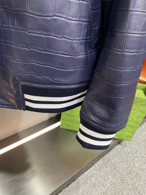 Кожаная мужская куртка фото 8