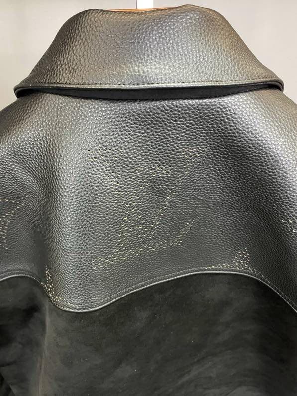 Кожаная мужская куртка фото 9