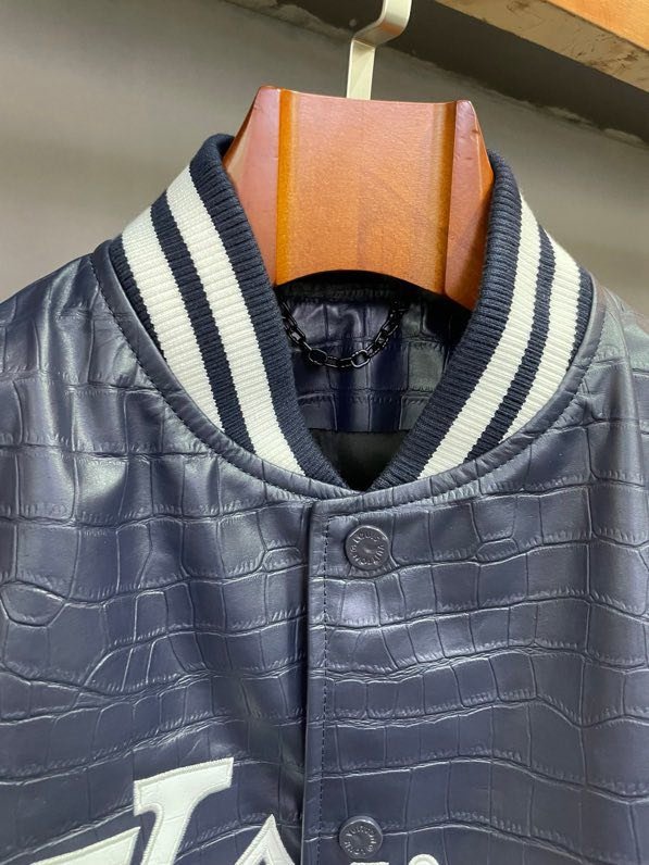 Кожаная мужская куртка фото 9