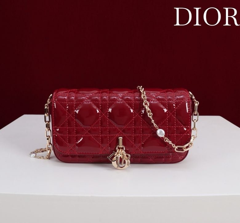 Кожаная сумка через плечо 18 см