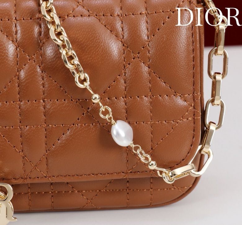 Leather a bag across shoulder 18 cm фото 3