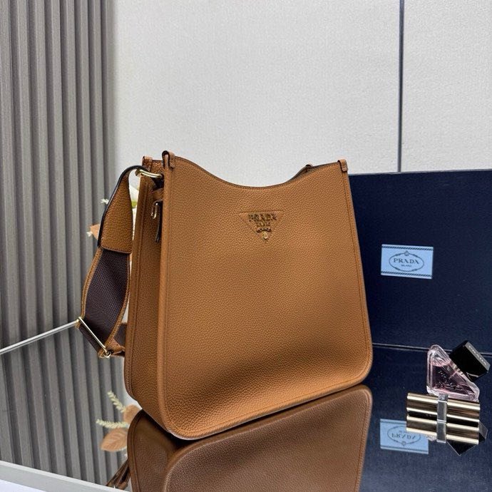 Шкіряна сумка через плече 1BC073 30 см фото 4