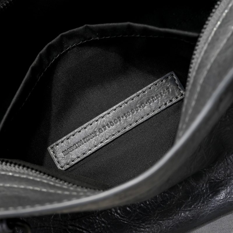 Кожаная сумка через плечо Le City 40 см фото 5