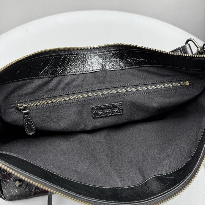 Кожаная сумка Le City Moto 39 см фото 2