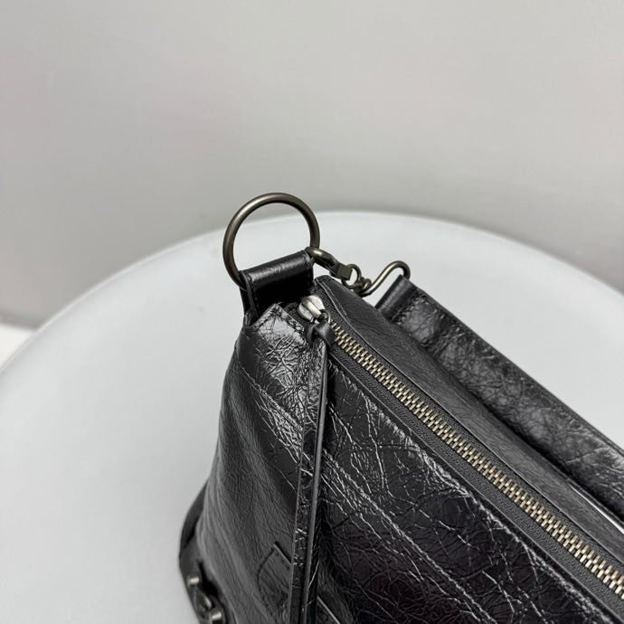 Кожаная сумка Le City Moto 39 см фото 7