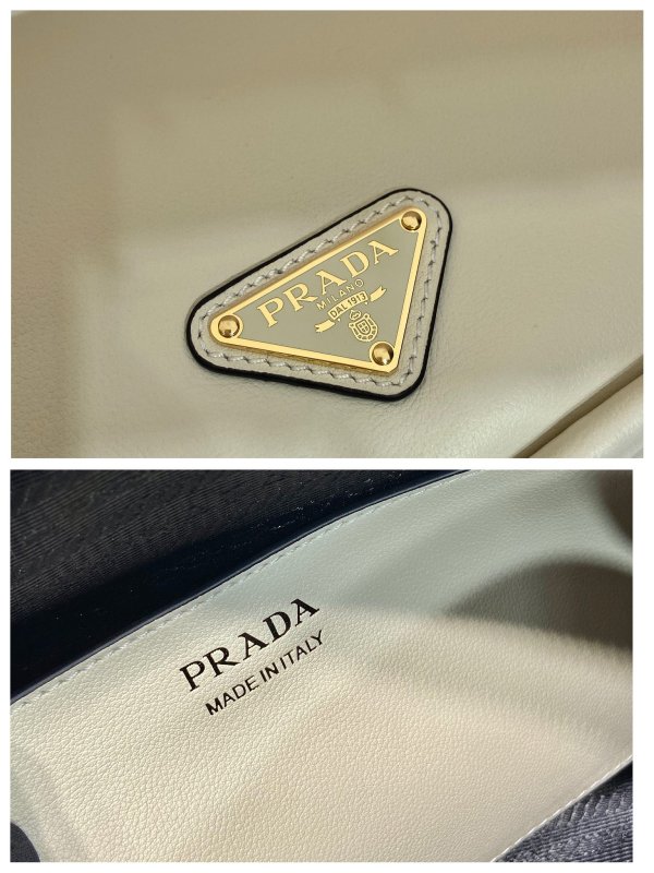 Кожаная сумка Prada Darling 25 см фото 9