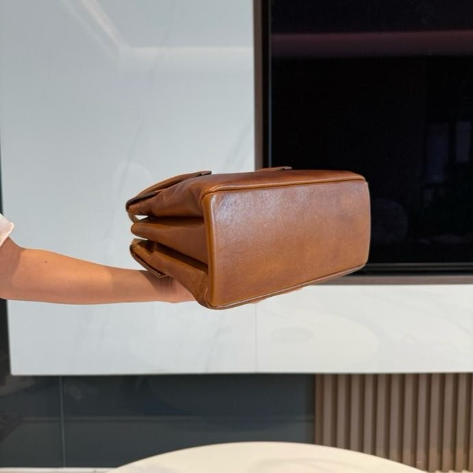 Шкіряна сумка Solitaire 28 см фото 3