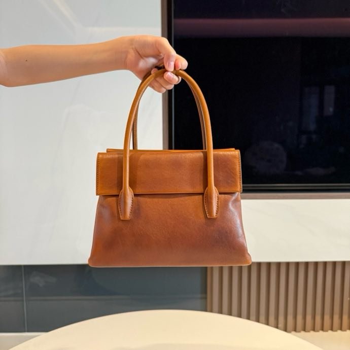 Шкіряна сумка Solitaire 28 см фото 5