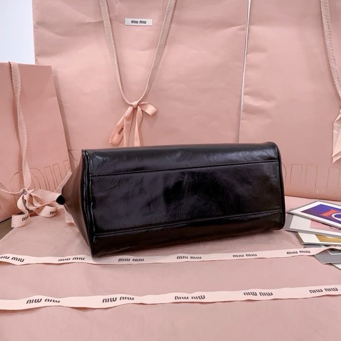 Leather a bag women's 28 cm фото 6