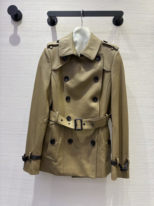 Кожаное пальто женское