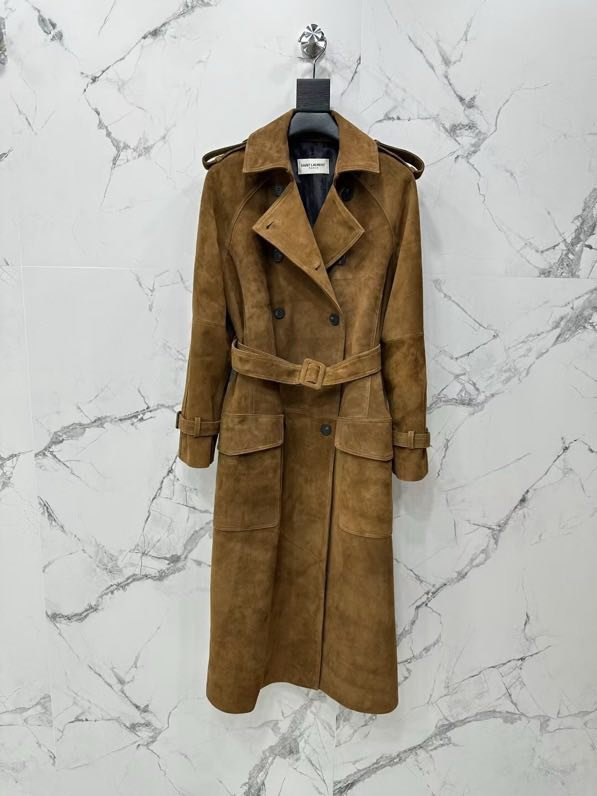 Шкіряне пальто