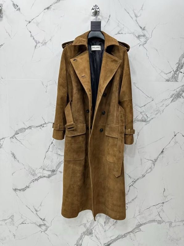 Шкіряне пальто фото 2