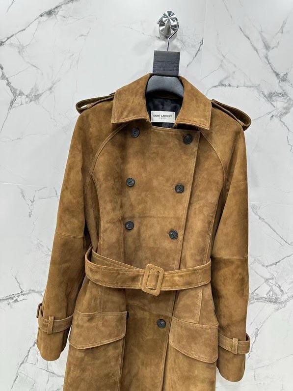 Шкіряне пальто фото 3