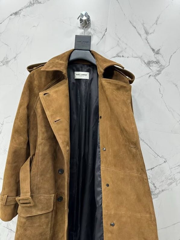 Шкіряне пальто фото 4