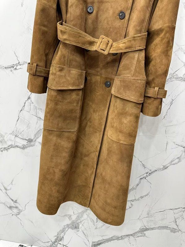 Шкіряне пальто фото 6