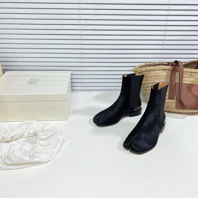 Шкіряні ботильйони Tabi 30 фото 2