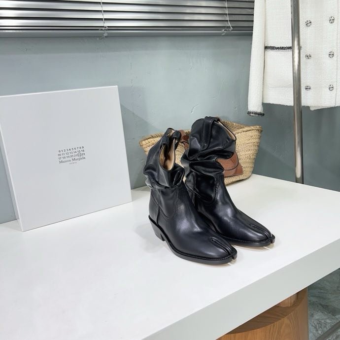 Кожаные ботильоны Tabi Balloon 30 фото 2