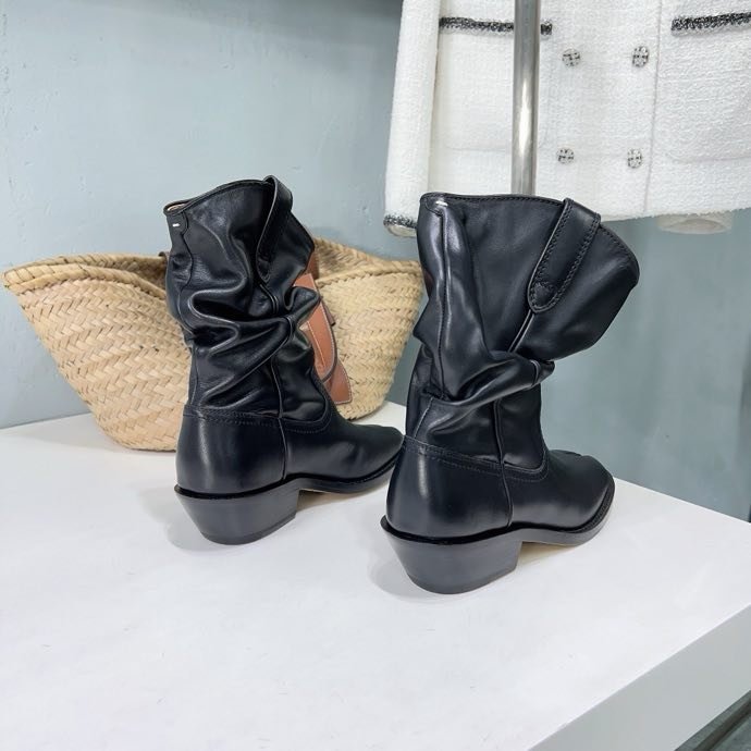 Кожаные ботильоны Tabi Balloon 30 фото 3